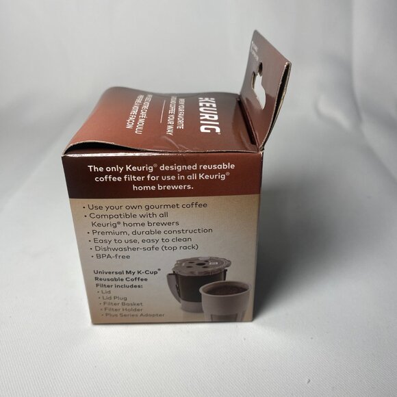 Keurig K Supreme Plus Reusable My K-Cup Filter, Filter Holder, Filter 7 Pcs New - Picture 4 of 9